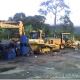 RJ-163: Fotos comprovam inicio obras estradada parque Capelinha Mauá
